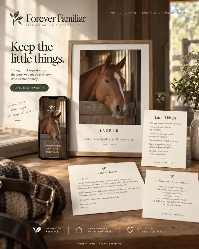 Jasper horse tribute
